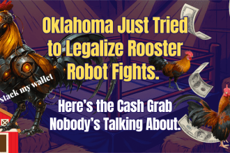 Oklahoma Just Tried to Legalize Rooster Robot Fights.