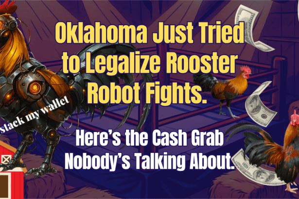 Oklahoma Just Tried to Legalize Rooster Robot Fights.