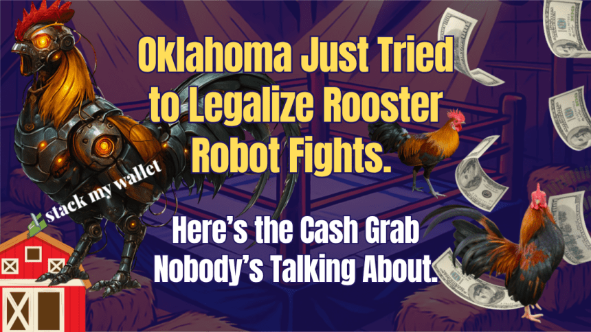Oklahoma Just Tried to Legalize Rooster Robot Fights.